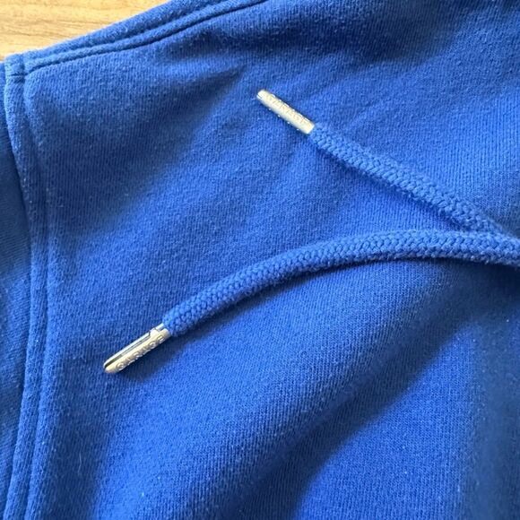 Garage Womens Blue Lake Tahoe Lounge Cozy Pullover Hoodie Sweater Size Large‎ - Picture 5 of 7